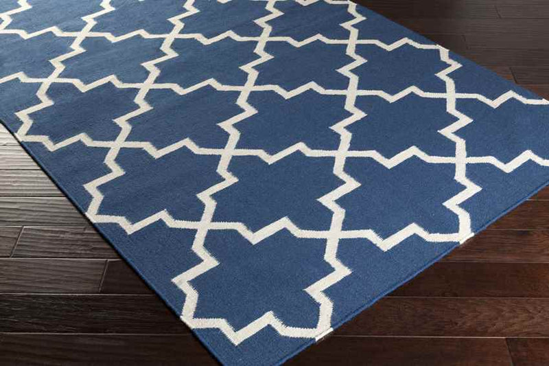 Aventura Modern Navy Area Rug