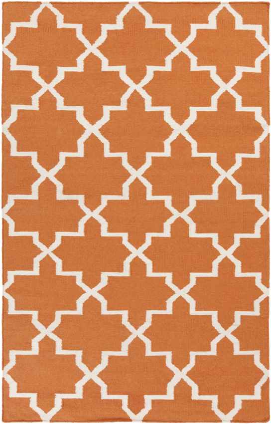 Aventura Modern Orange Area Rug