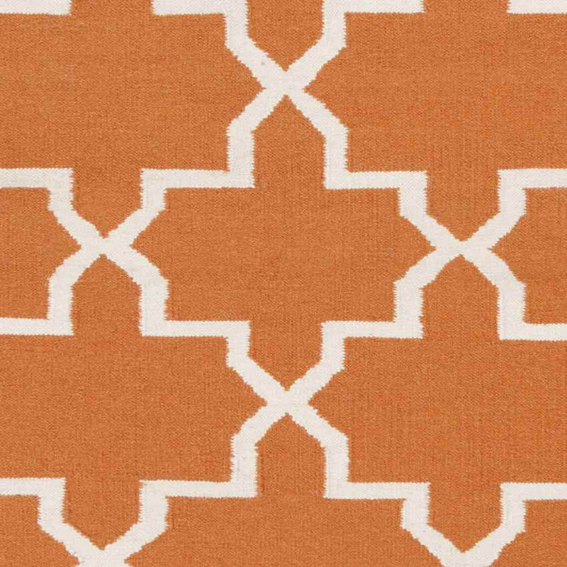 Aventura Modern Orange Area Rug