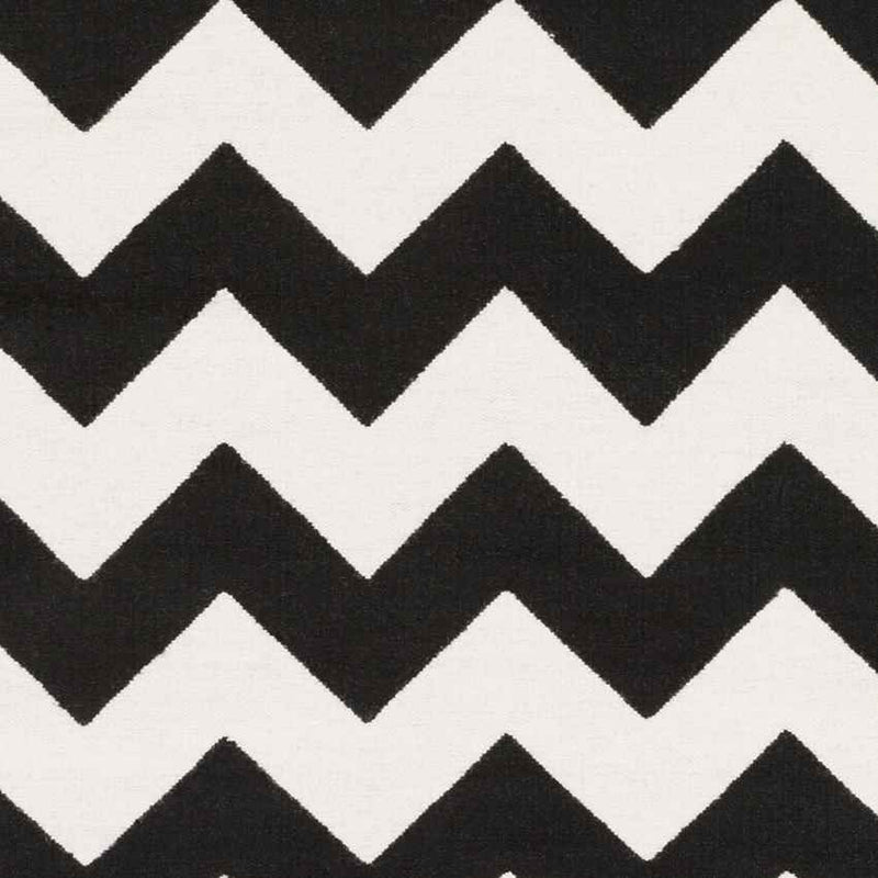 Wordragen Modern Black Area Rug