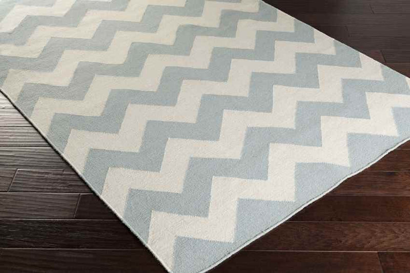 Wordragen Modern Blue/Beige Area Rug