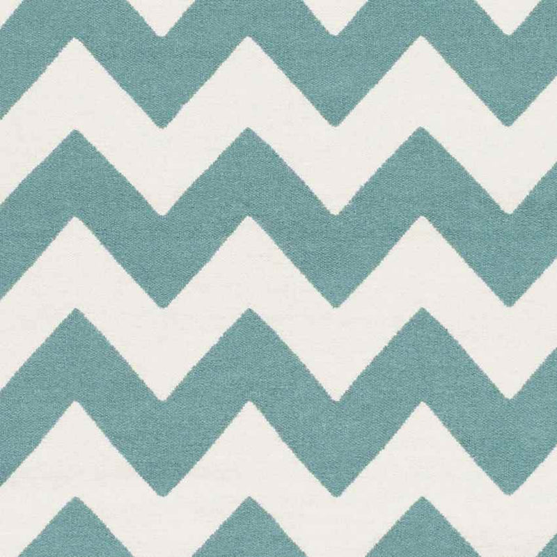 Wordragen Modern Teal Area Rug