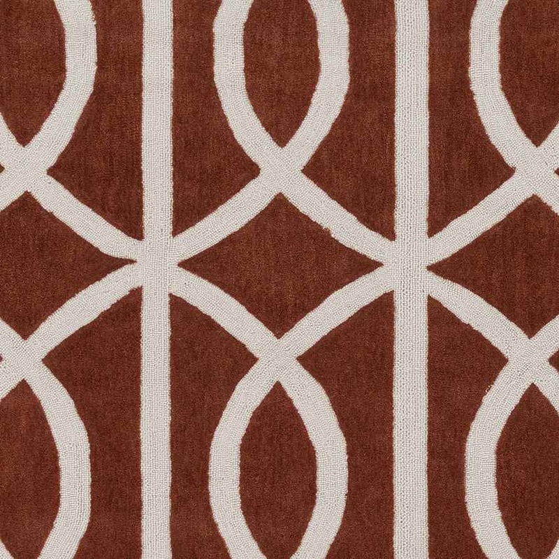 Bainbridge Modern Orange Area Rug