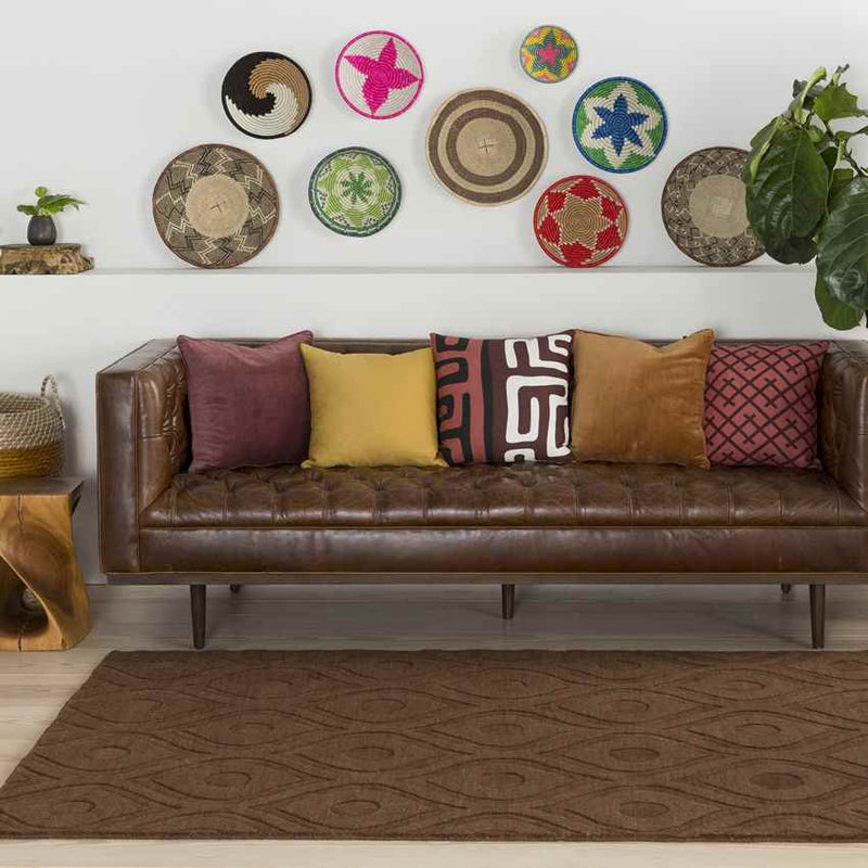 Bantam Modern Brown Area Rug