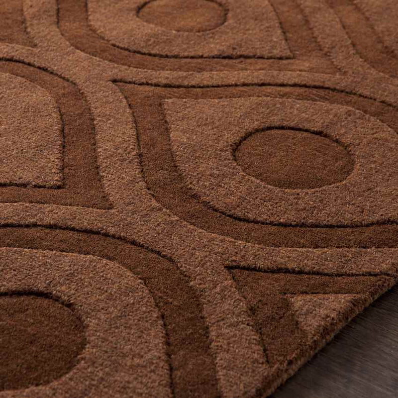 Bantam Modern Brown Area Rug