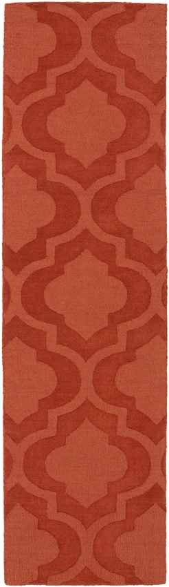 Bergerac Modern Brick Area Rug