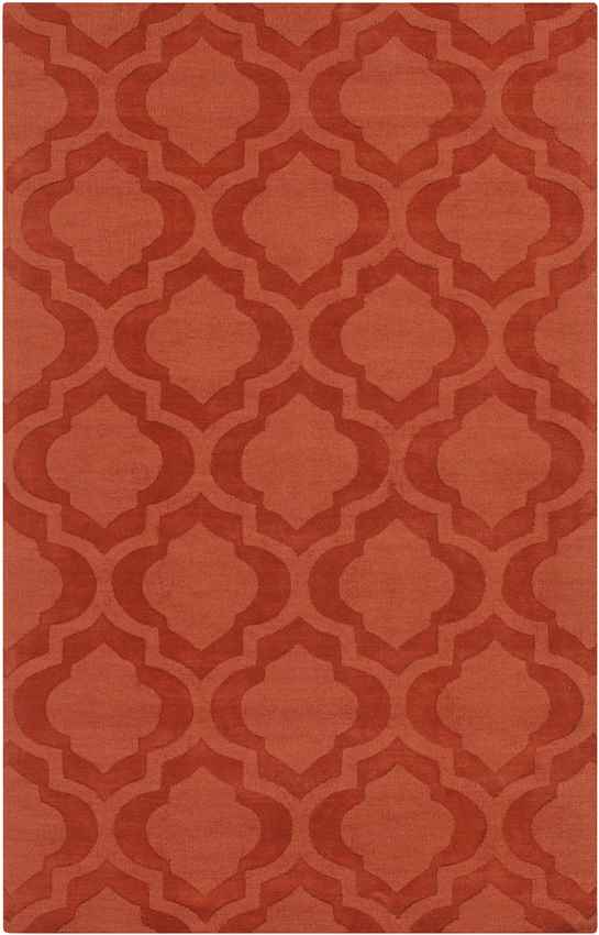 Bergerac Modern Brick Area Rug