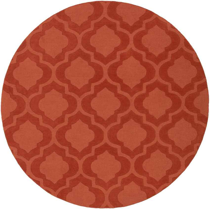 Bergerac Modern Brick Area Rug