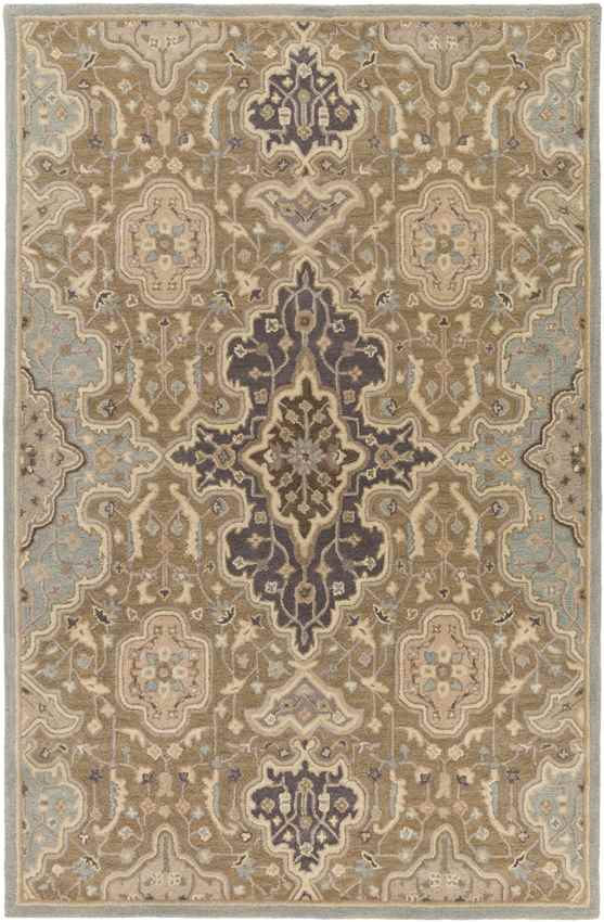 Leala Traditional Taupe Area Rug