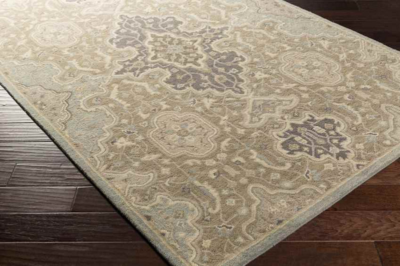 Leala Traditional Taupe Area Rug