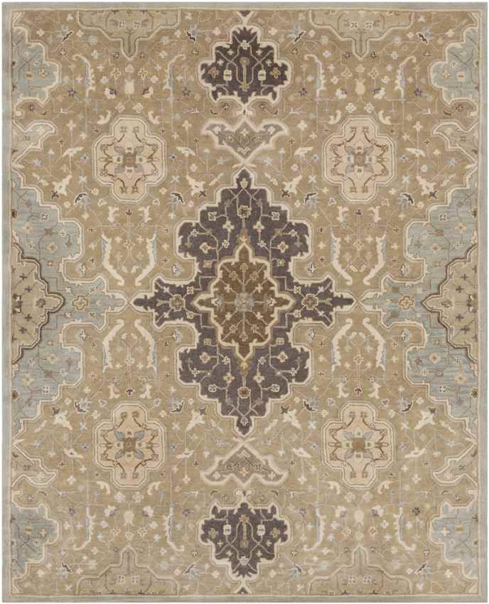 Leala Traditional Taupe Area Rug