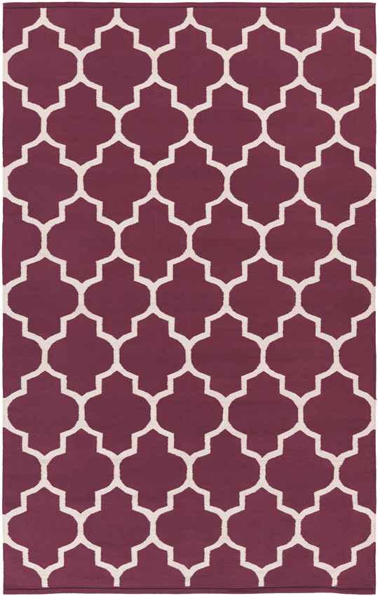 Zelhem Modern Purple Area Rug