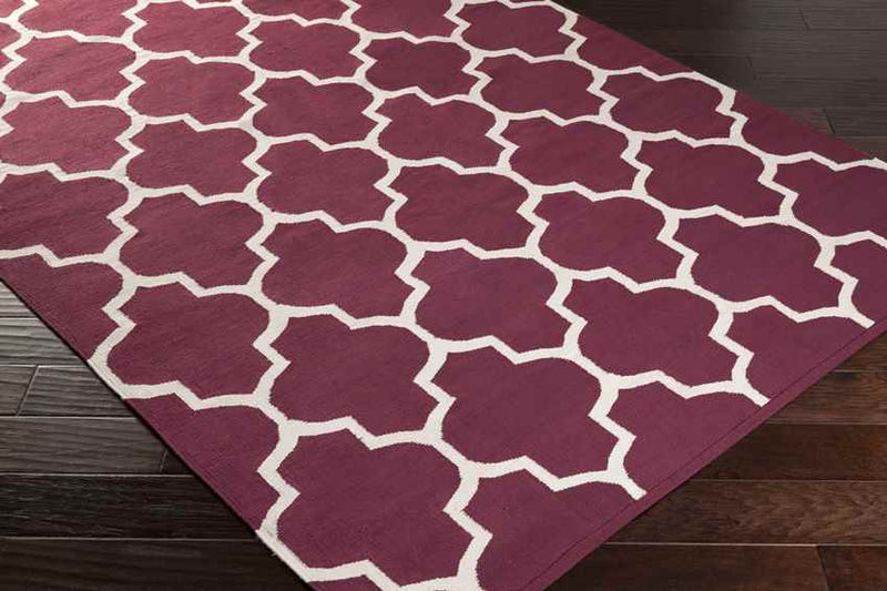 Zelhem Modern Purple Area Rug