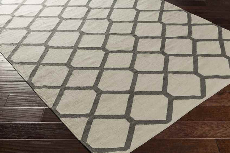 Baxley Modern Ivory/Gray Area Rug