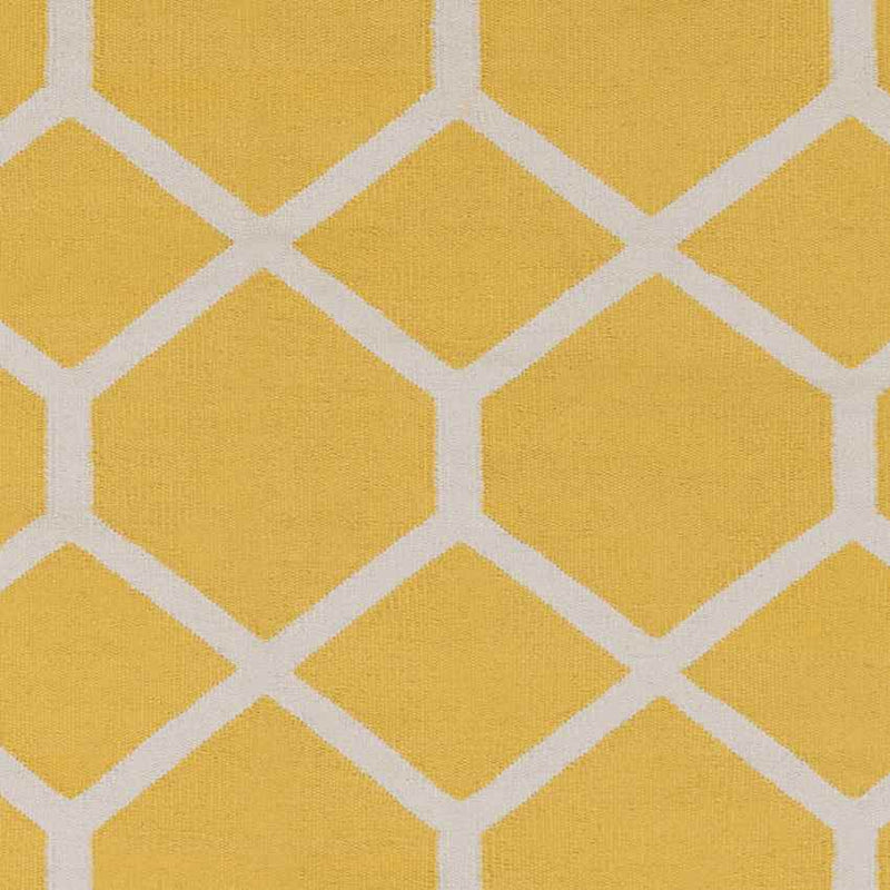 Baxley Modern Yellow/Ivory Area Rug