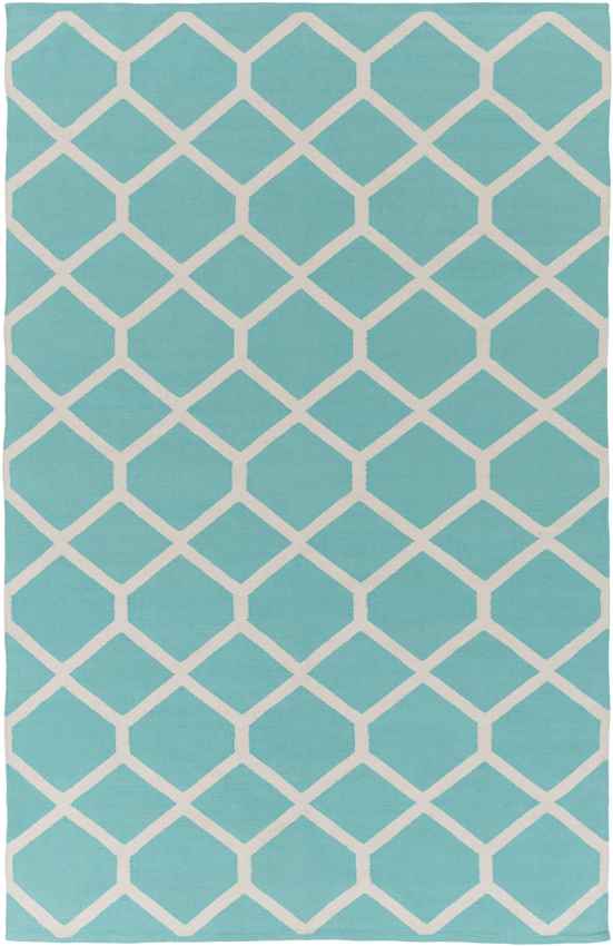 Baxley Modern Blue/Ivory Area Rug