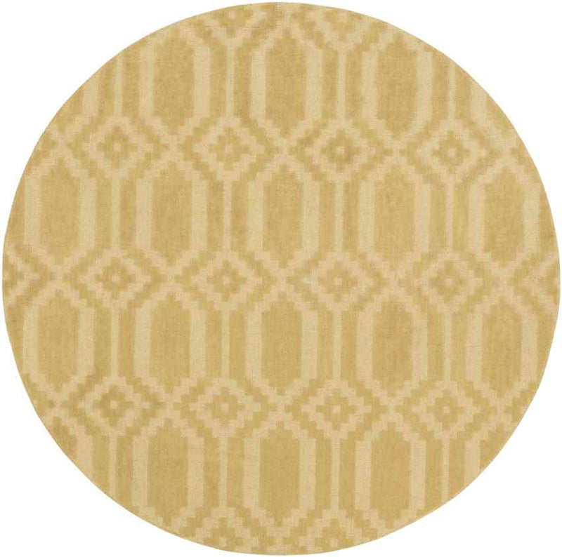 Audric Modern Light Yellow Area Rug