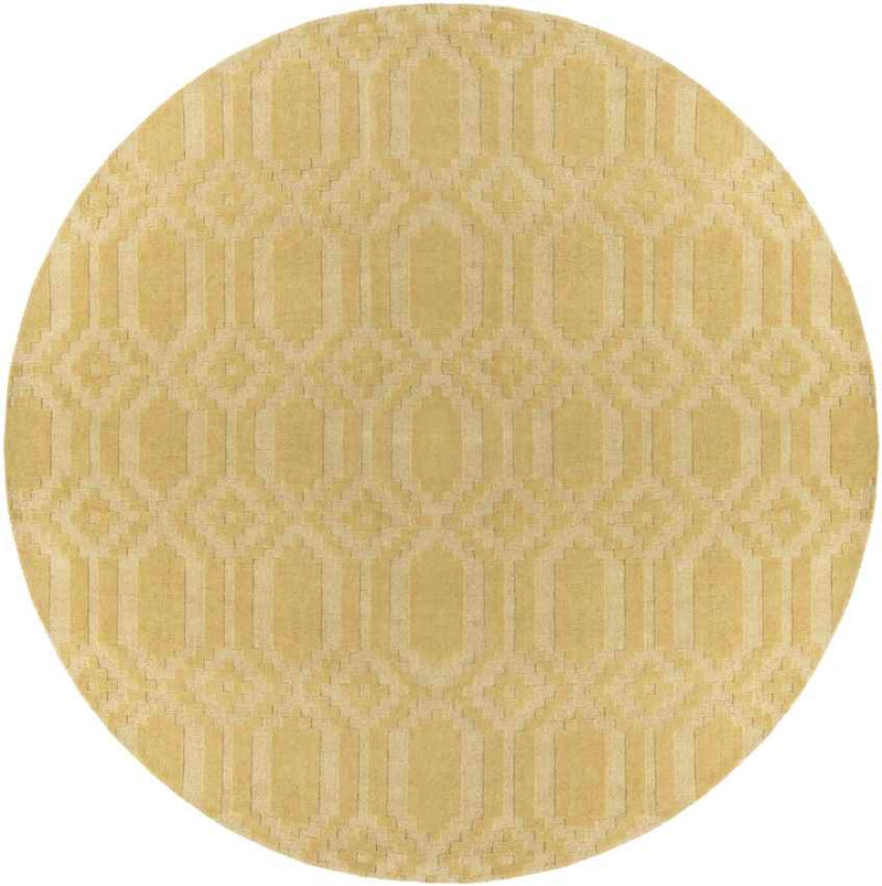 Audric Modern Light Yellow Area Rug