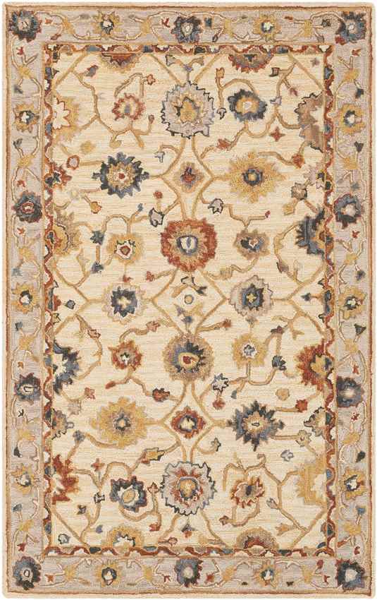 Mardi Traditional Taupe Area Rug