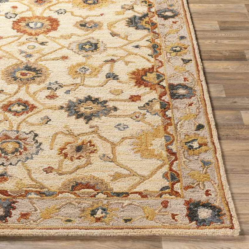 Mardi Traditional Taupe Area Rug