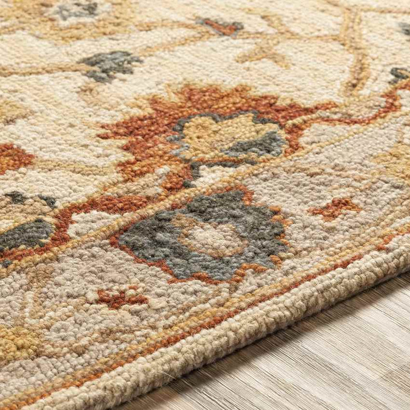 Mardi Traditional Taupe Area Rug