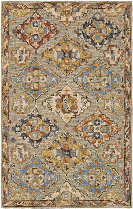 Margo Traditional Medium Gray Area Rug