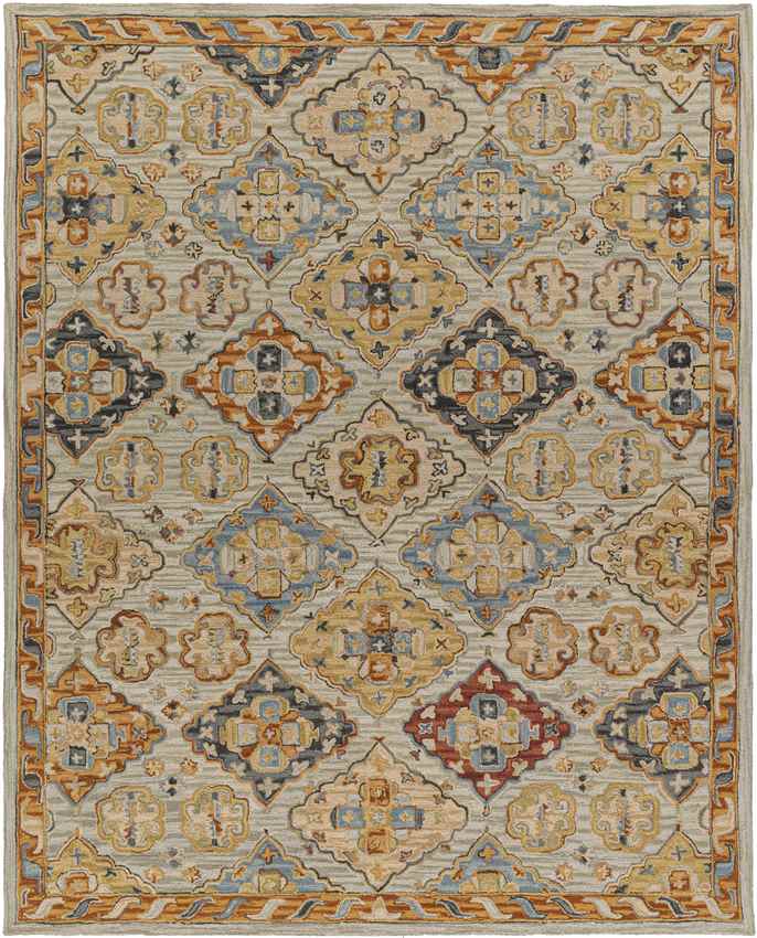 Margo Traditional Medium Gray Area Rug