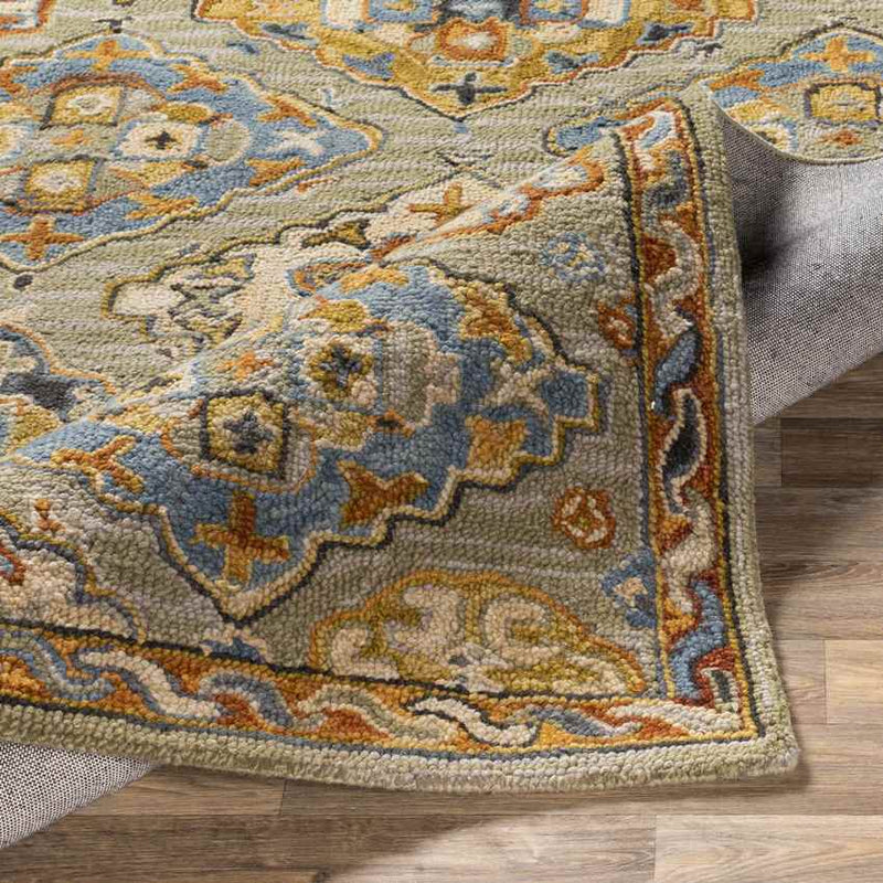 Margo Traditional Medium Gray Area Rug