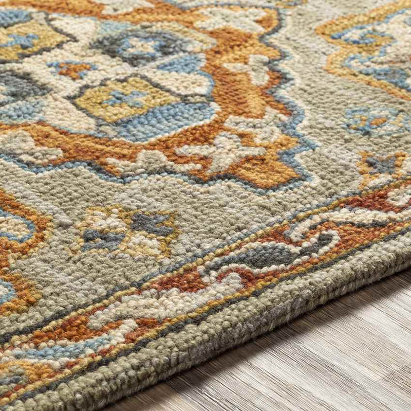 Margo Traditional Medium Gray Area Rug