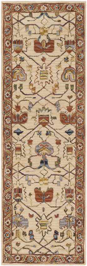 Maribel Traditional Clay Area Rug