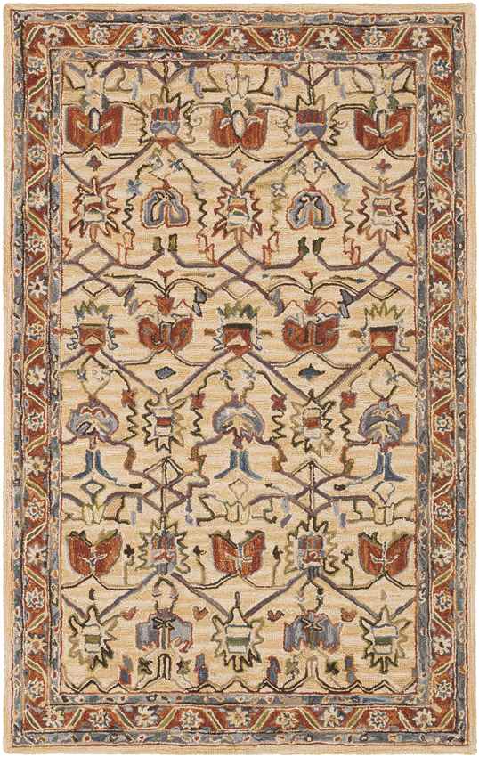 Maribel Traditional Clay Area Rug