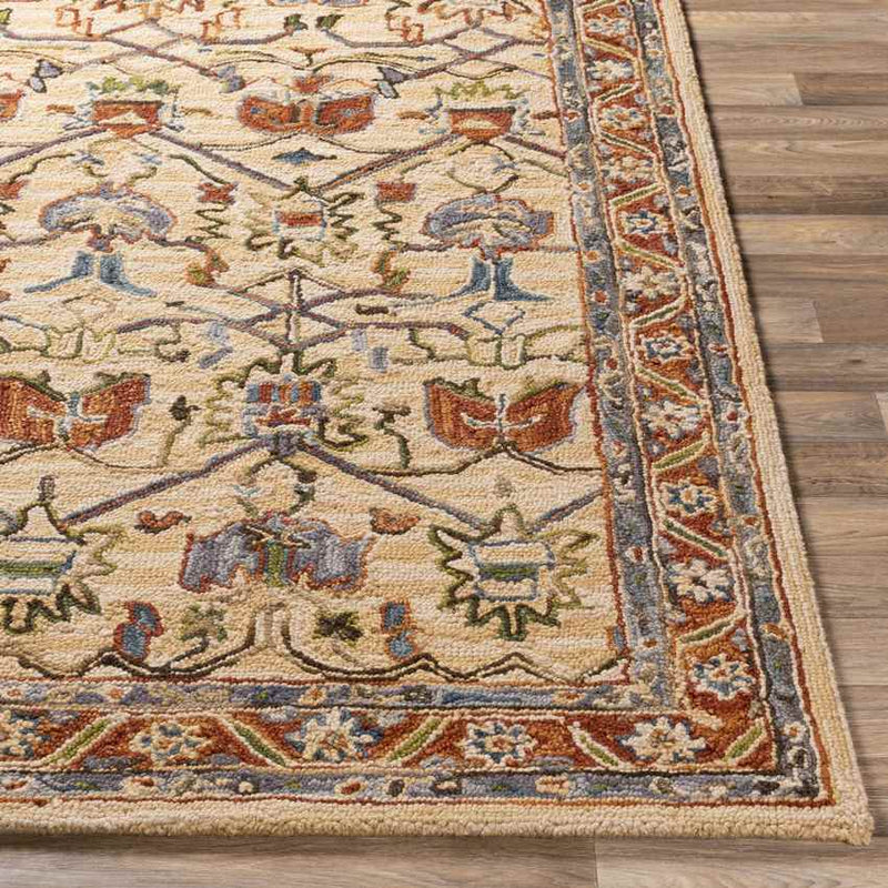 Maribel Traditional Clay Area Rug