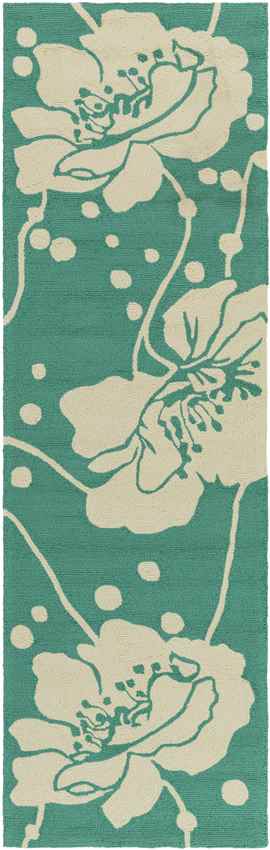 Billingsley Modern Emerald Area Rug