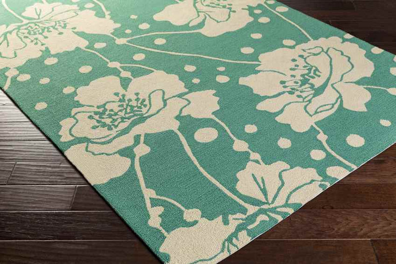 Billingsley Modern Emerald Area Rug