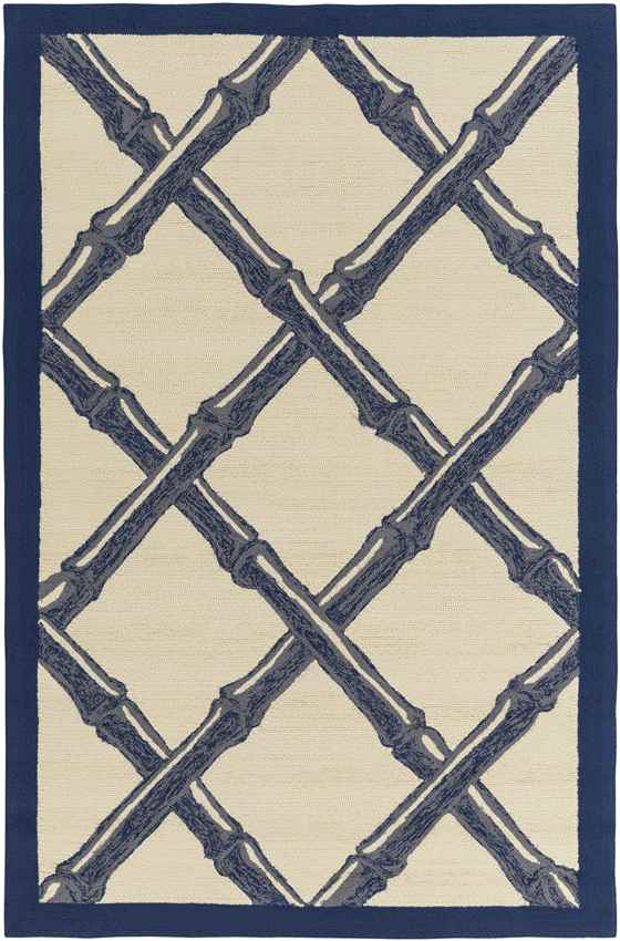 Birmingham Modern Cobalt/Ivory Area Rug