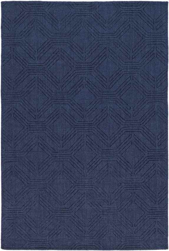 Maureen Modern Navy Area Rug