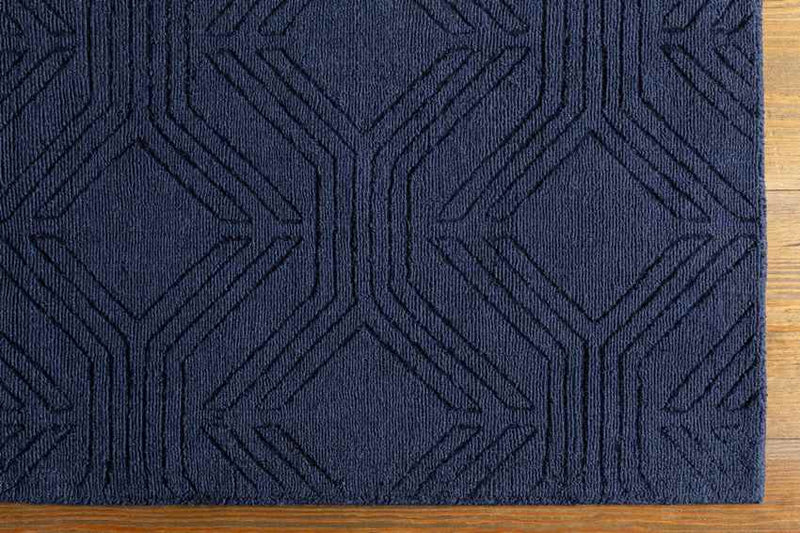 Maureen Modern Navy Area Rug