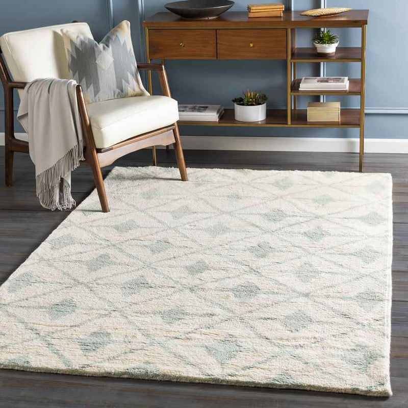 Mauve Global Seafoam Area Rug