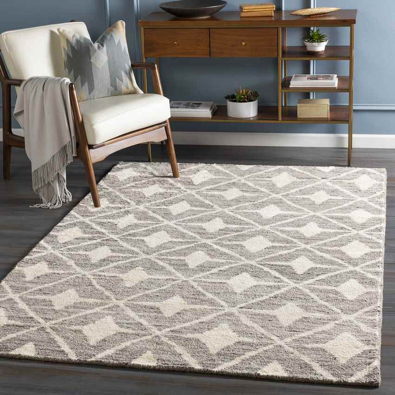 Mauve Global Taupe Area Rug