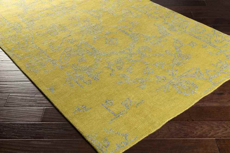 Boligee Traditional Yellow Area Rug