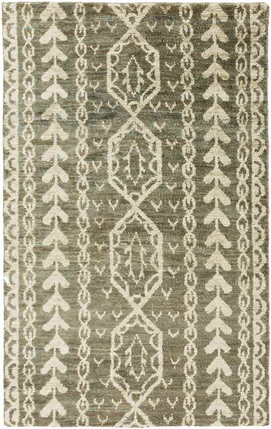 Larrimore Global Dark Green Area Rug