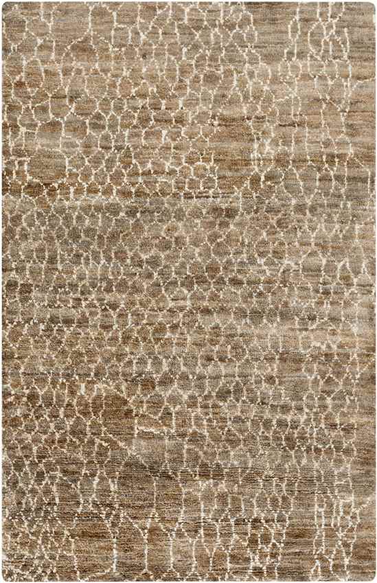 Laron Modern Dark Brown Area Rug