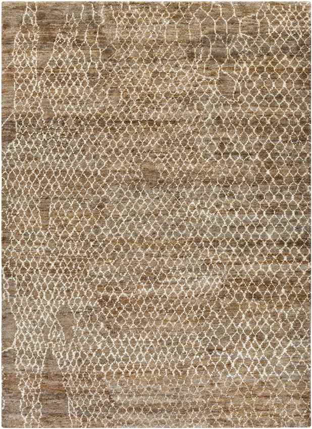 Laron Modern Dark Brown Area Rug