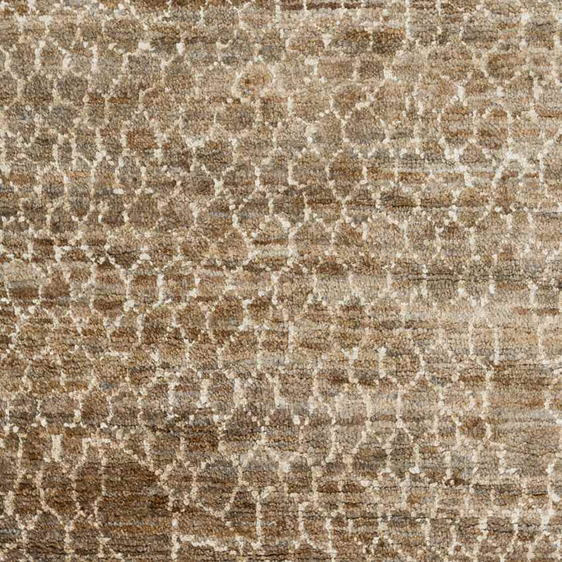 Laron Modern Dark Brown Area Rug