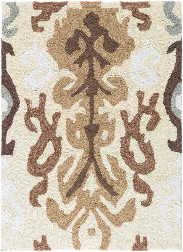 Brea Global Khaki/Tan Area Rug