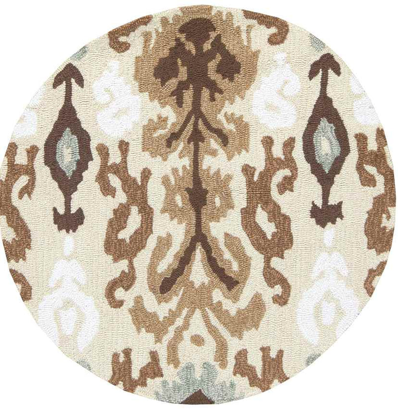 Brea Global Khaki/Tan Area Rug