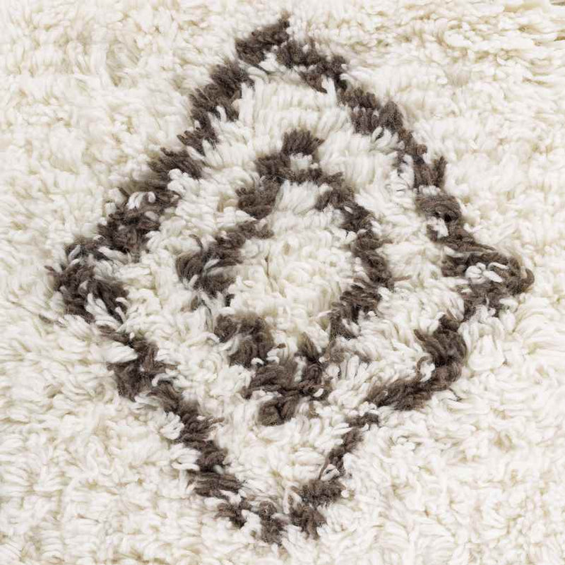 Merle Global Dark Brown Area Rug