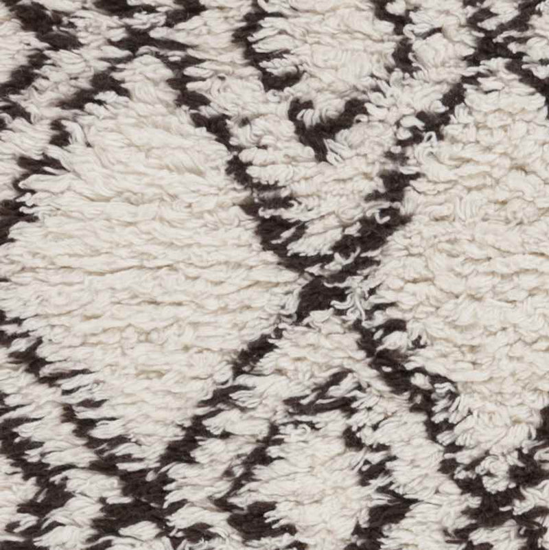 Merle Global Dark Brown Area Rug