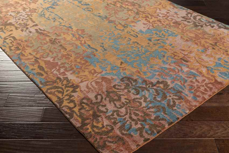 Bronwood Modern Rust/Mocha Area Rug