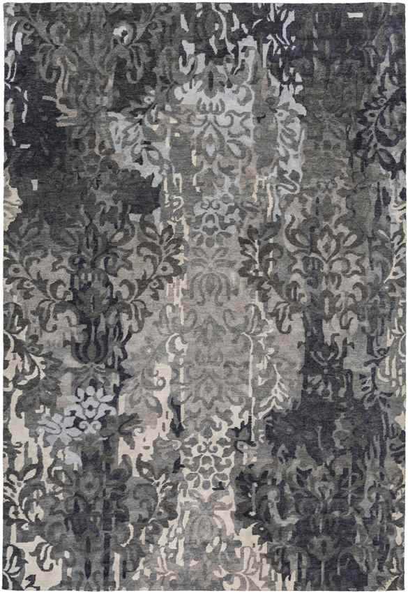 Bronwood Modern Beige/Black Area Rug